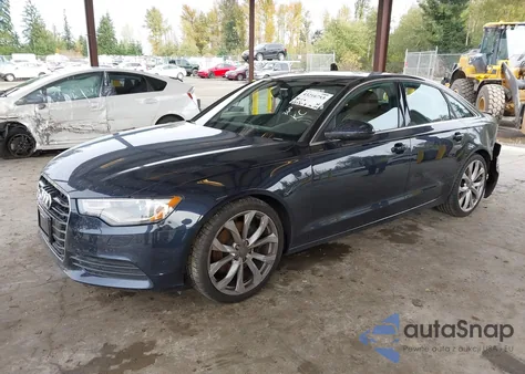 2014 Audi A6 2.0T Premium from USA, damaged, VIN WAUGFAFC6EN050302